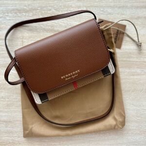 Burberry Leather Crossbody Purse